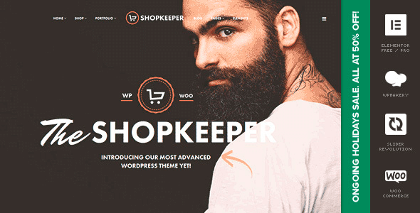 Shopkeeper WordPress Theme Free Download