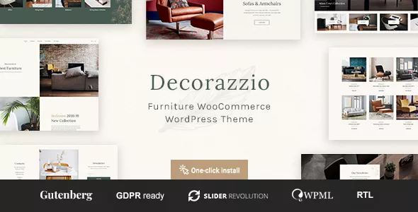 Decorazzio - Interior Design|Furniture Store WP