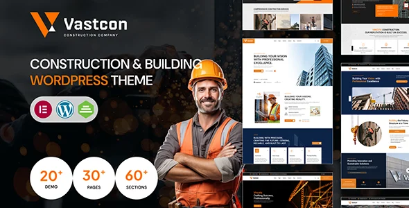Vastcon - Construction & Building WordPress Theme