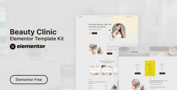 Clary - Beauty Clinic Elementor Template Kit