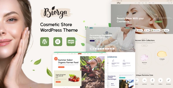 Biorga - Beauty Cosmetic Woocommerce Theme