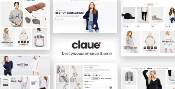 Claue - Clean, Minimal Elementor WooCommerce Them