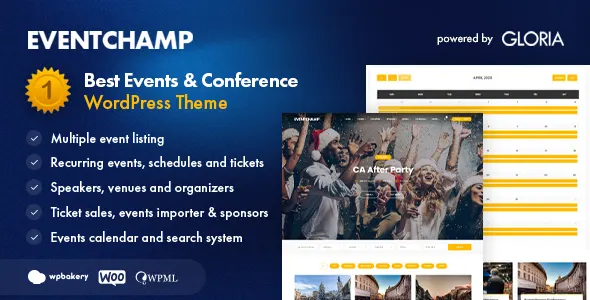Eventchamp Theme – Multiple Events & Conference Theme