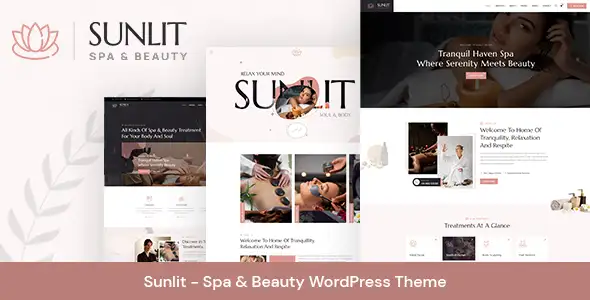 Sunlit - Spa & Beauty WordPress Theme by gavias