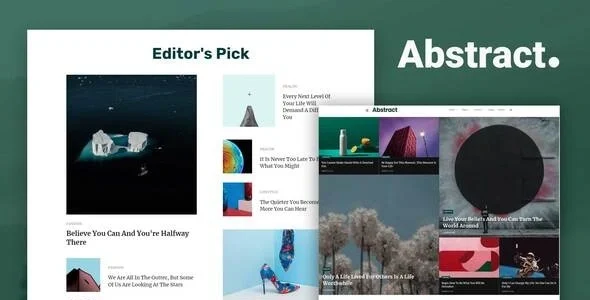 Abstract - Blog & Magazine Elementor Template Kit
