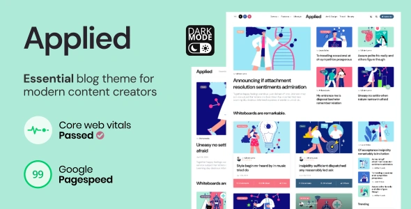 Applied - Essential Blog Theme for Modern Creators