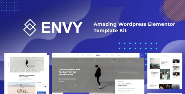 Envy - News Magazine Elementor Pro Template Kit